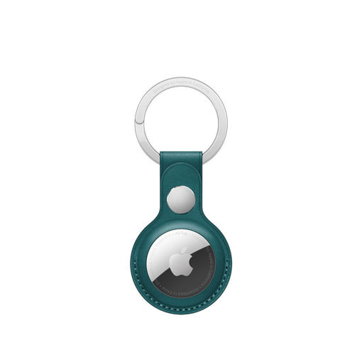 Picture of Apple AirTag Leather Key Ring - Forest Green