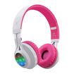 Picture of Riwbox WT-7S LED Wireless Headphones - Pink/White