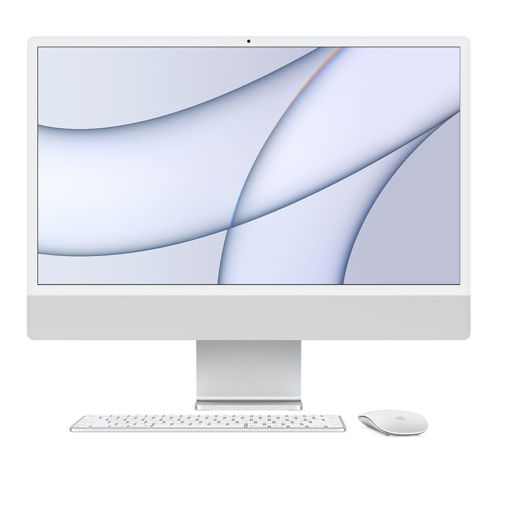 Picture of Apple iMac 2021 M1 24-inch 8C CPU 8C GPU RAM-8GB SSD 1TB - Silver