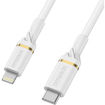 Picture of OtterBox USB-C to Lightning Fast Charge Cable Standard 1M - White