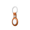 Picture of Apple AirTag Leather Key Ring - Golden Brown