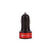 Picture of Exogear Exocharge Car Charger  2 Port Charger - Black/Red