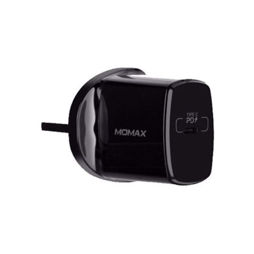 Picture of Momax One Plug USB-C PD Fast Charger 18W - Black