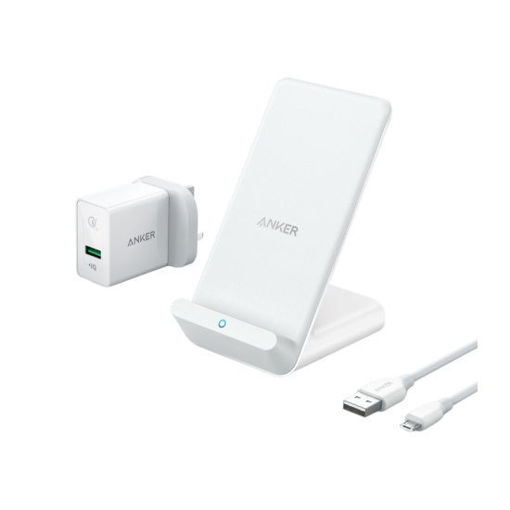 Picture of Anker PowerWave 7.5W Stand Wireless Charger - White
