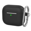 Picture of Ahastyle Full Cover Silicone Keychain Case for AirPods 3 - Black
