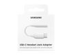 Picture of Samsung USB-C Headphone Jack Adapter 3.5mm - White