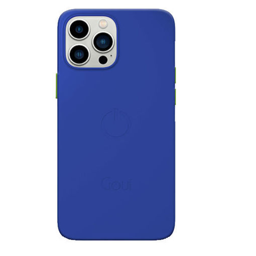 Picture of Goui Magnetic MagSafe Case for iPhone 13 Pro Max with Magnetic Bars - Azure Blue