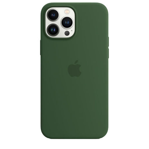 Picture of Apple iPhone 13 Pro Max Silicone Case with MagSafe - Clover