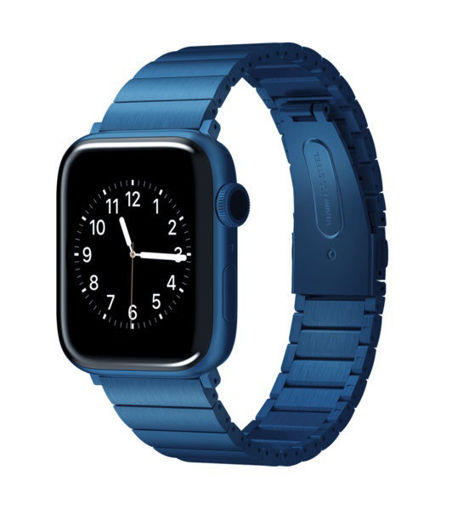 Picture of Viva Madrid Lavier Watch Strap for Apple Watch 42/44/45/49mm - Blue
