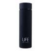 Picture of Life Insulated Stainless Steel Water Bottle 500ml - Black