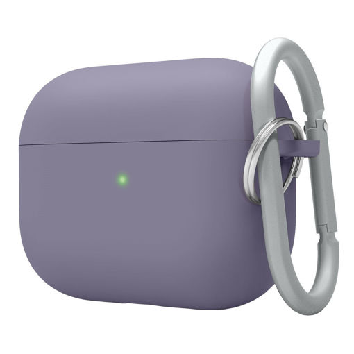 Picture of Elago AirPods Pro Liquid Hybrid Case with Keychain - Lavender Gray