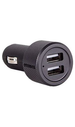Picture of OtterBox Dual Car Charger 4.8Amp - Black