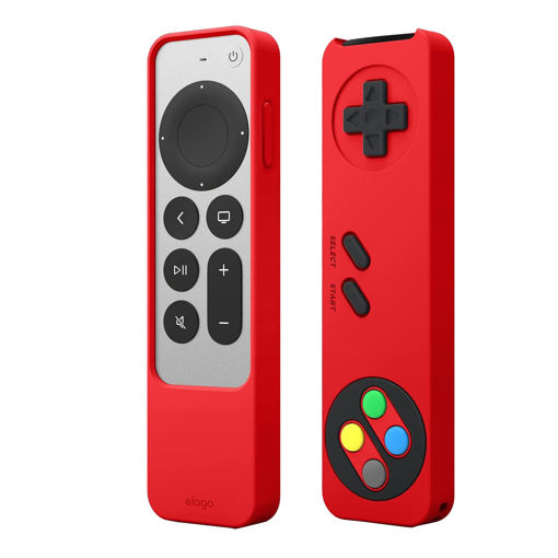 Picture of Elago R4 2021 Case for Apple TV Siri Remote - Red