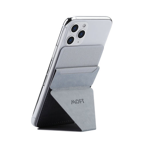 Picture of Moft Phone Stand Wallet/Hand Grip - Light Gray