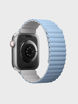 Picture of Uniq Revix Reversible Magnetic Strap for Apple Watch 38/40/41mm - Arctic White/Blue