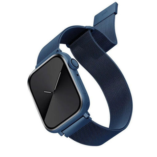 Picture of Uniq Dante Mesh Steel Strap for Apple Watch 42/44/45/49mm - Cobalt Blue