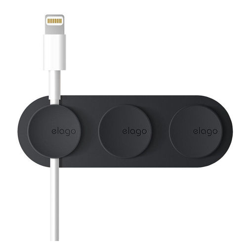 Picture of Elago Magnetic Cable Management Buttons - Black