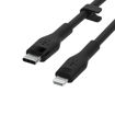 Picture of Belkin USB-C to Lightning Silicone Cable 1M - Black