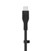 Picture of Belkin USB-C to Lightning Silicone Cable 1M - Black
