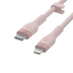 Picture of Belkin USB-C to Lightning Silicone Cable 1M - Pink