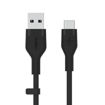 Picture of Belkin USB-A to USB-C Silicone Cable 3M - Black