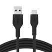Picture of Belkin USB-A to USB-C Silicone Cable 3M - Black