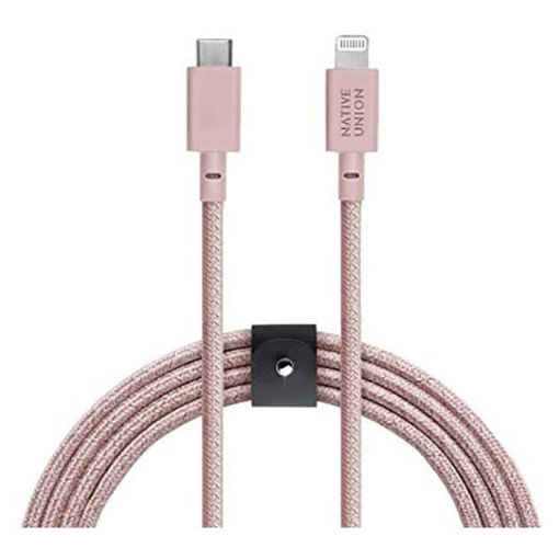 Picture of Native Union Belt Cable USB-C to Lightning 3M - Rose