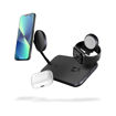 Picture of Zens Aluminum 4 In 1 Magsafe Compatible Wireless Charger With 45W USB PD - Black