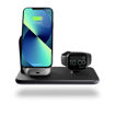 Picture of Zens Aluminum 4 In 1 Magsafe Compatible Wireless Charger With 45W USB PD - Black