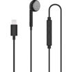Picture of Powerology Single Mono Earphone with MFi Lightning Connector Updated Version - Black