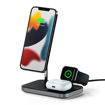 Picture of Satechi Magnetic 3 in 1 Wireless Charging Stand - Space Grey