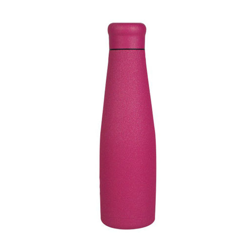 Picture of Woodway Stainless Steel Bottle 550ml - Pink Glitter