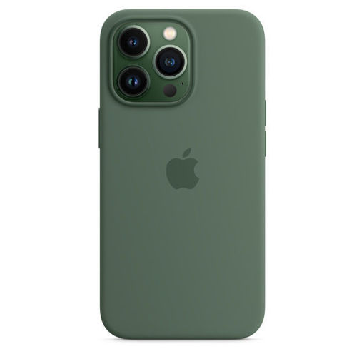 Picture of Apple iPhone 13 Pro Max Silicone Case with MagSafe - Eucalyptus