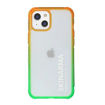 Picture of Skinarma HADE Collective Case for iPhone 13 - Green/Orange