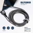 Picture of Eltoro Kevlar USB-A to Lightning Cable 1.5M with Nylon PP Yarn Jacket - Gray