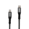 Picture of Eltoro Kevlar USB-C to Lightning Cable 1.5M with Nylon PP Yarn Jacket - Gray