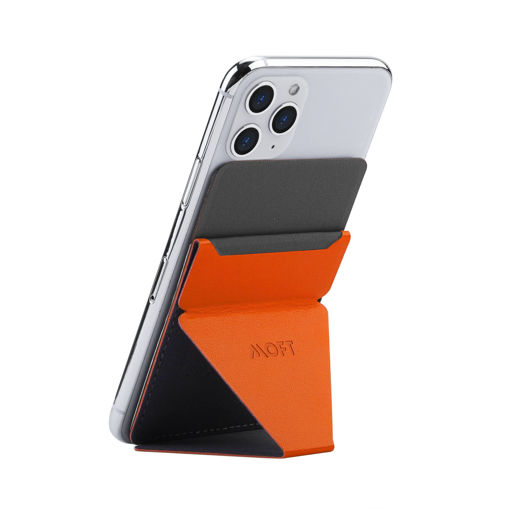 Picture of Moft Phone Stand Wallet & Hand Grip - Fresh Orange