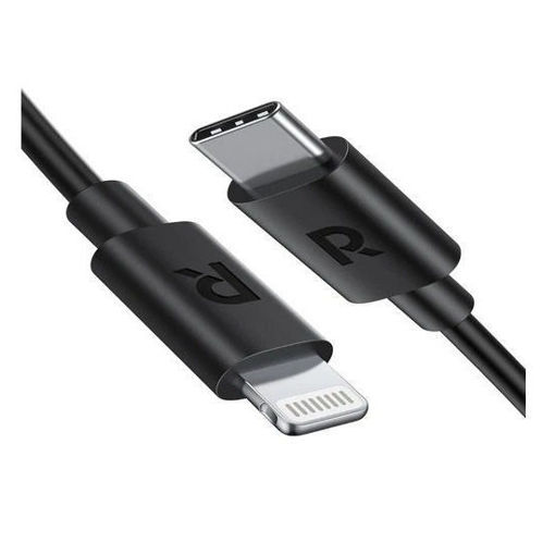 Picture of Ravpower USB-C to Lightning Cable 1M - Black