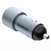 Picture of Momax 38W Dual-Port Car Charger - Grey