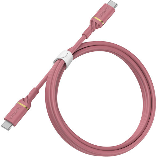 Picture of OtterBox USB-C to USB-C Fast Charge Cable Standard 1M - Matte Pink