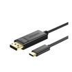 Picture of Choetech USB-C to DP Display Port Adapter PVC 1.8M Cable - Black