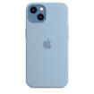 Picture of Apple iPhone 13 Silicone Case with MagSafe - Blue Fog