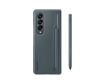 Picture of Samsung Fold 4 Standing Cover with Pen - Gray Green
