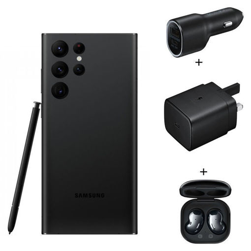 Picture of Samsung Galaxy S22 Ultra 5G Dual + eSIM 12GB/256GB - Black