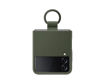 Picture of Samsung Flip 4 Silicone Cover with Ring - Khaki