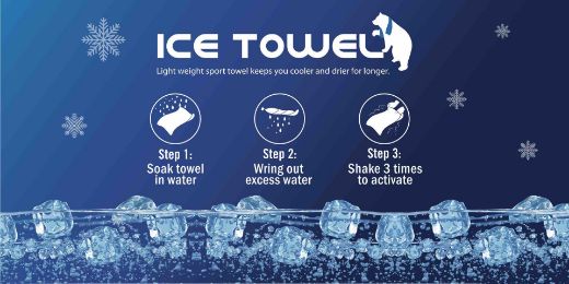 Picture of Ice Towel Sleeve - Gray