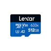 Picture of Lexar 512GB High-Performance 633x MicroSDHC / MicroSDXC UHS-I Card - Blue