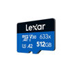 Picture of Lexar 512GB High-Performance 633x MicroSDHC / MicroSDXC UHS-I Card - Blue