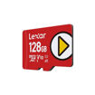 Picture of Lexar 128GB High Speed PLAY Micro SD Card - Red