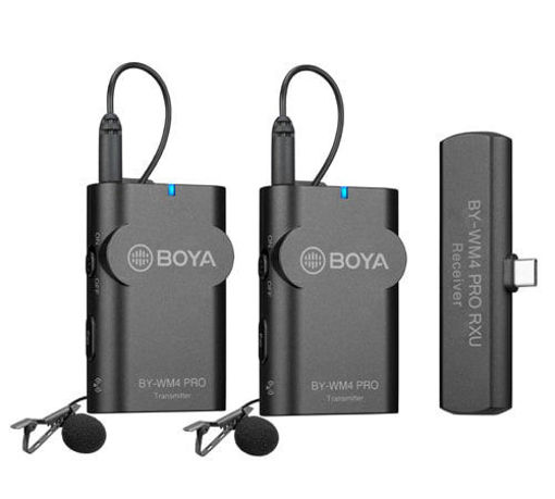 Picture of Boya WM4 Pro-K6 Wireless Mic - Black